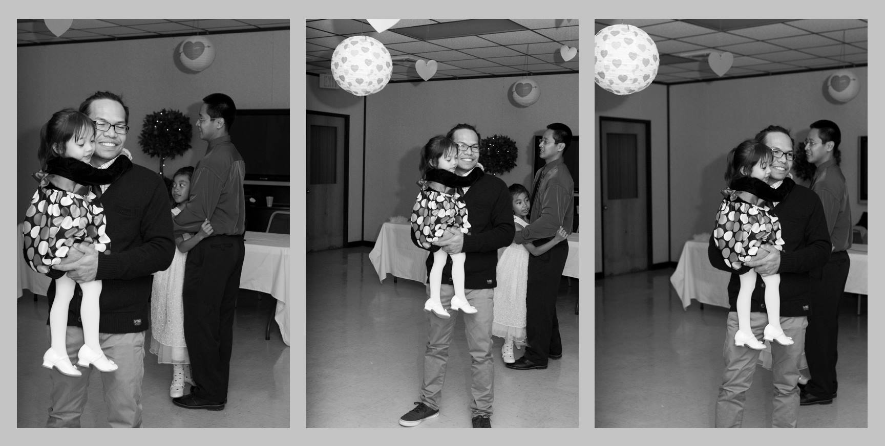 fathers and daughters at the dance
